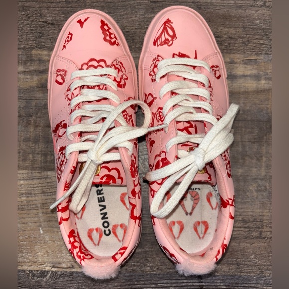 Converse x Shrimps One Star Ox sneakers Size 7 Powder Pink - Picture 7 of 7